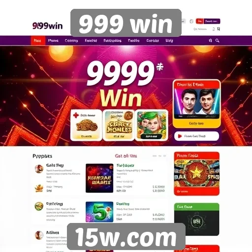 Análise da interface do usuário do site 999 win